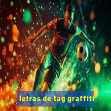 letras de tag graffiti