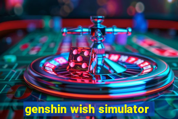 genshin wish simulator