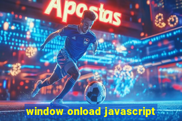 window onload javascript