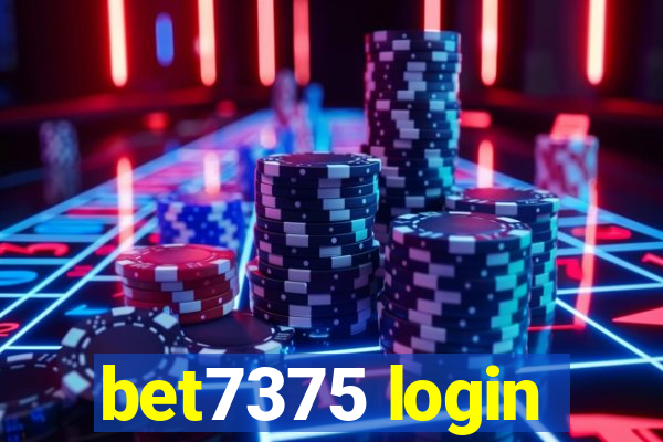 bet7375 login