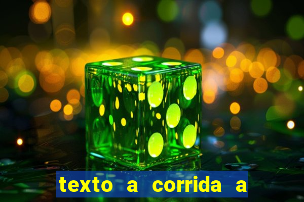 texto a corrida a lagarta lili