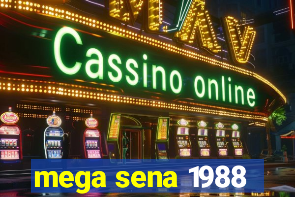 mega sena 1988