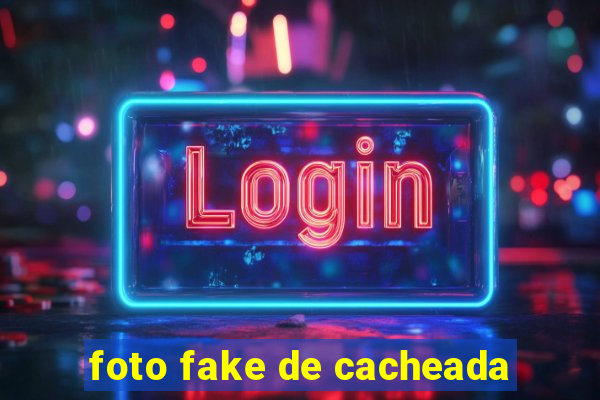 foto fake de cacheada