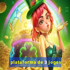 plataforma de 3 jogos