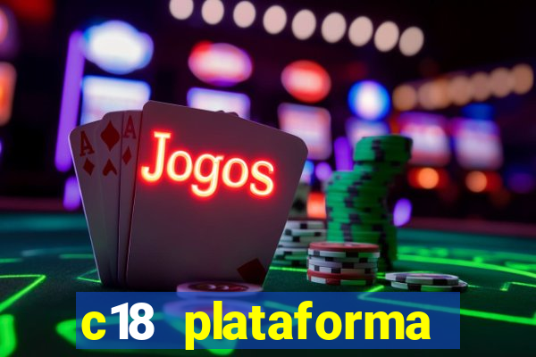 c18 plataforma login entrar