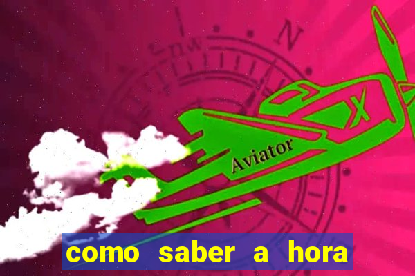 como saber a hora de apostar no aviator