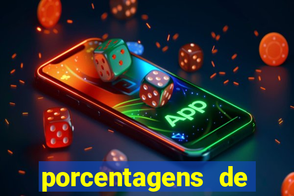 porcentagens de jogos pagantes