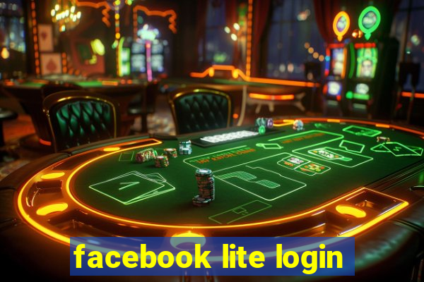 facebook lite login