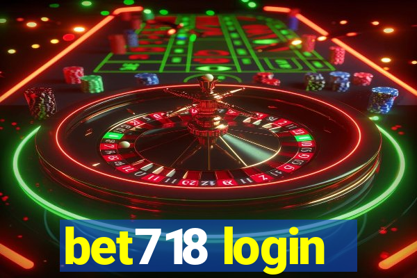 bet718 login