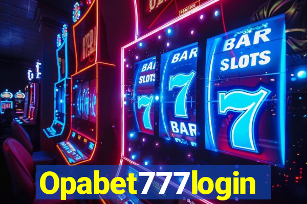 Opabet777login