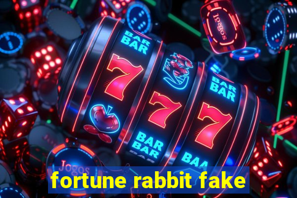 fortune rabbit fake