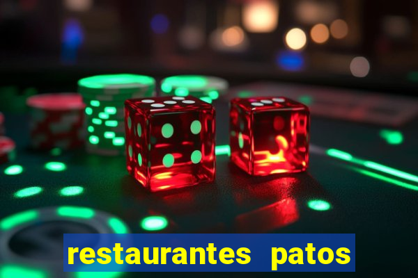 restaurantes patos de minas