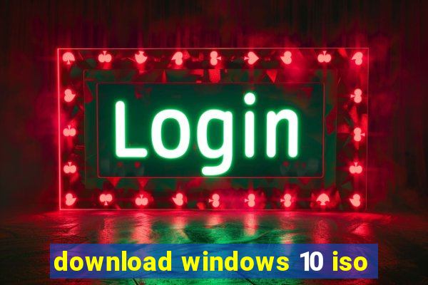 download windows 10 iso