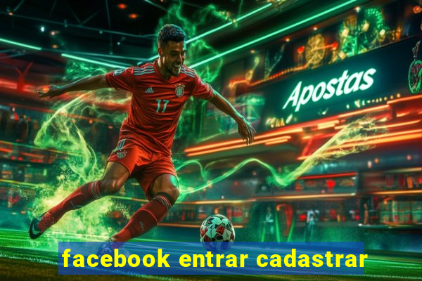 facebook entrar cadastrar