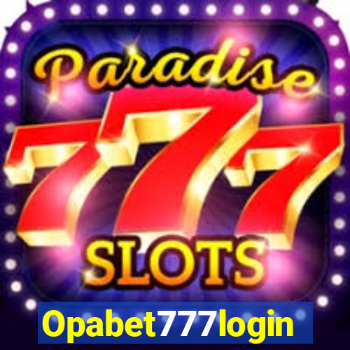 Opabet777login